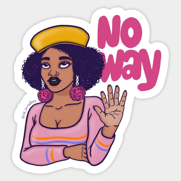 No way Sticker by @isedrawing